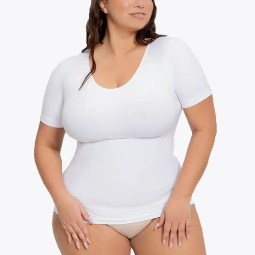 1+1 AKCIA RunwayShape EverydayShaper Tvarujúci Top S Krátkym Rukávom